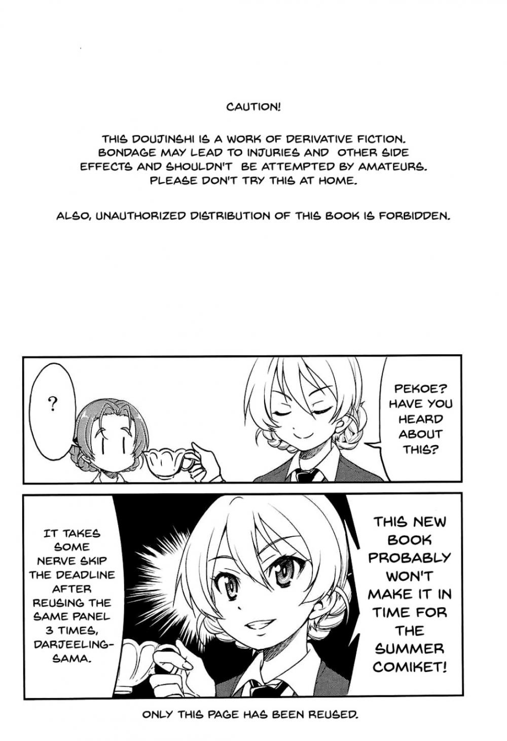 Hentai Manga Comic-Darjeeling-sama's Ponytail-Read-3